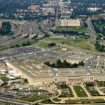 PENTAGON Bombshell Stuns The FAITHFUL Aerial view of the Pentagon surrounded by highways and urban areas