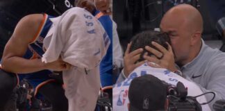 KNICKS WIN NBA Championship - Final moments and on-court celebrations
