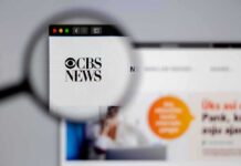 CBS Firestorm: 60 Minutes Star Cries Foul Magnifying glass focusing on CBS News logo on a website