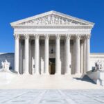 Court Rebuke Upends Abortion Power Grab The Supreme Court building featuring marble columns and a clear blue sky
