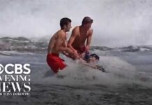 16-Year-Old Lifeguard Risks His Life to Save Child Pair of lifeguards keep young swimmer from being swept out to sea in California