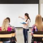 180 Faiths: White House Pushes Religious Freedom A teacher presenting to students in a classroom