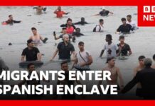 Spain Busts Major Migrant-Smuggling Network Thousands of migrants try to enter Spanish enclave of Ceuta from Morocco | BBC News