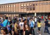Meta’s Child-Safety Claims Take a $375M Hit Students gathered outside a school building entrance