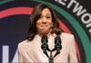 Black Maternal Health Takes Center Stage woman at podium with two microphones
