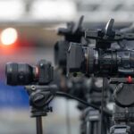Malibu Shock: Cage’s Driveway Becomes a Crater Professional video cameras on tripods