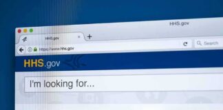 Scott Gottlieb on the HHS.gov website page header