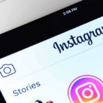 “Very, Very Bloody” Halloween Costume Teased Instagram app interface on a tablet screen