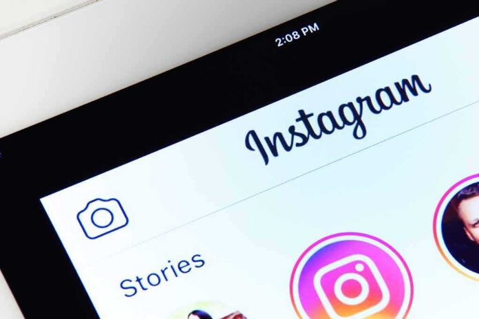 shutterstock_1018631008 Instagram app interface on a tablet screen