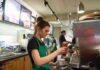 “No Tax on Tips” Comes With Fine Print Barista preparing a drink at a coffee shop counter